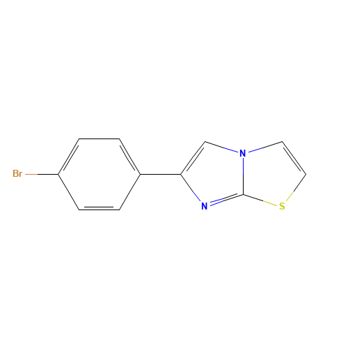 6-(4-bromophenyl)imidazo[2,1-b][1,3]thiazole (CAS: 7120-13-0) - Related Chemical Product