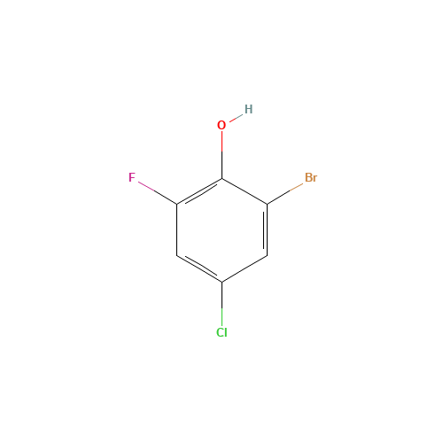 2-bromo-4-chloro-6-fluorophenol (CAS: 886499-88-3) - Related Chemical Product