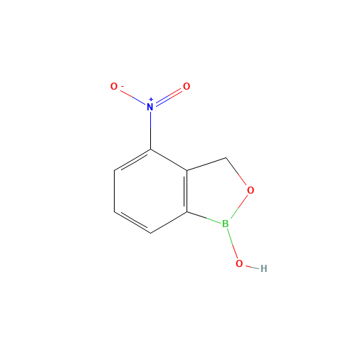 1-hydroxy-4-nitro-3H-2,1-benzoxaborole (CAS: 1285533-35-8) - Related Chemical Product