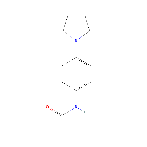 N-(4-pyrrolidin-1-ylphenyl)acetamide (CAS: 52373-51-0) - Related Chemical Product