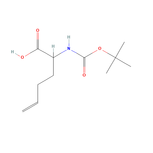2-[(2-methylpropan-2-yl)oxycarbonylamino]hex-5-enoic acid (CAS: 214206-61-8) - Related Chemical Product