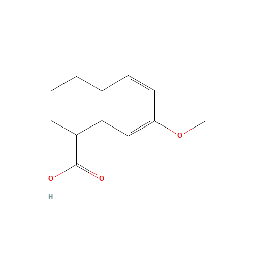 7-methoxy-1,2,3,4-tetrahydronaphthalene-1-carboxylic acid (CAS: 85858-95-3) - Related Chemical Product