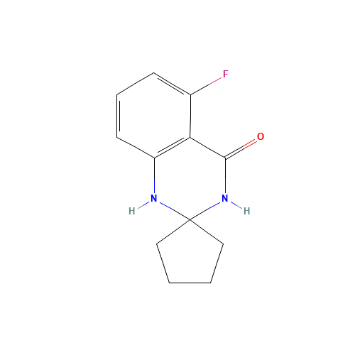 5-fluorospiro[1,3-dihydroquinazoline-2,1'-cyclopentane]-4-one (CAS: 1272756-06-5) - Related Chemical Product