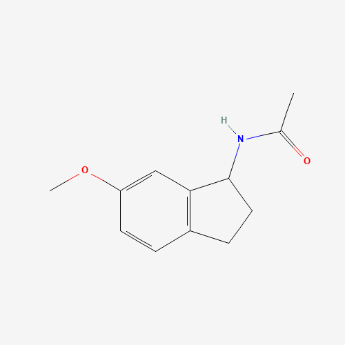 N-(6-methoxy-2,3-dihydro-1H-inden-1-yl)acetamide (CAS: 168902-71-4) - Related Chemical Product