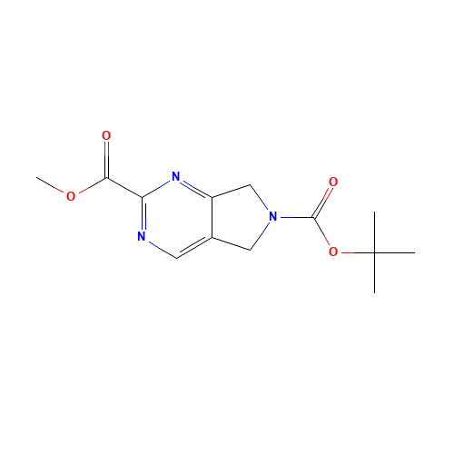 6-O-tert-butyl 2-O-methyl 5,7-dihydropyrrolo[3,4-d]pyrimidine-2,6-dicarboxylate (CAS: 365996-89-0) - Related Chemical Product