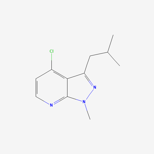 4-chloro-1-methyl-3-(2-methylpropyl)pyrazolo[3,4-b]pyridine (CAS: 1207175-13-0) - Related Chemical Product
