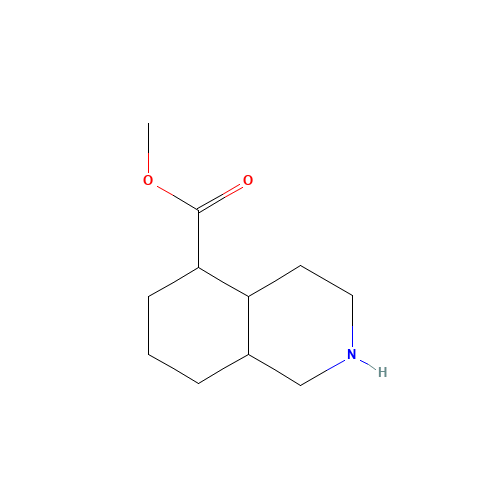 methyl 1,2,3,4,4a,5,6,7,8,8a-decahydroisoquinoline-5-carboxylate (CAS: 1246167-37-2) - Related Chemical Product