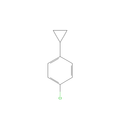 1-chloro-4-cyclopropylbenzene (CAS: 1798-84-1) - Related Chemical Product