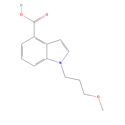 1-(3-methoxypropyl)indole-4-carboxylic acid (CAS: 1184789-75-0) - Related Chemical Product
