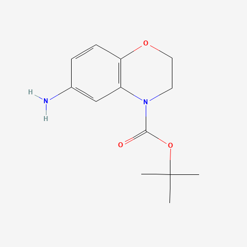 tert-butyl 6-amino-2,3-dihydro-1,4-benzoxazine-4-carboxylate (CAS: 928118-00-7) - Related Chemical Product