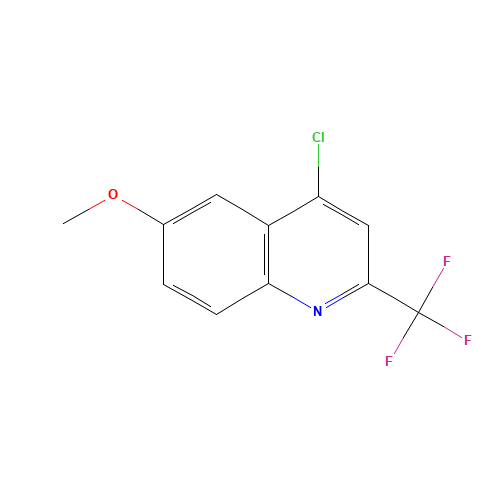 4-chloro-6-methoxy-2-(trifluoromethyl)quinoline (CAS: 1701-27-5) - Related Chemical Product