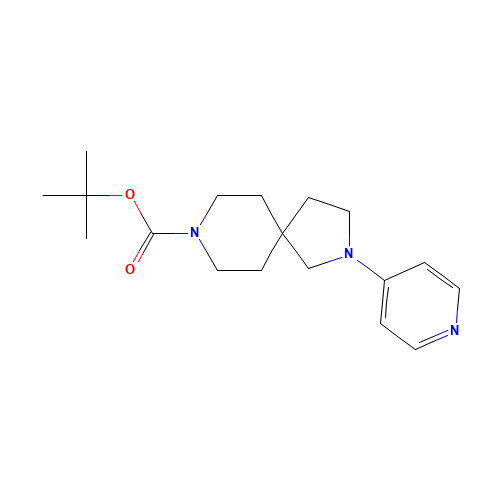 tert-butyl 2-pyridin-4-yl-2,8-diazaspiro[4.5]decane-8-carboxylate (CAS: 1242850-60-7) - Related Chemical Product