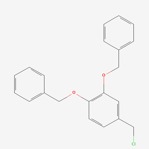 4-(chloromethyl)-1,2-bis(phenylmethoxy)benzene (CAS: 1699-59-8) - Related Chemical Product