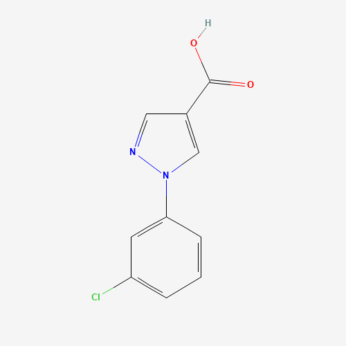 1-(3-chlorophenyl)pyrazole-4-carboxylic acid (CAS: 1053085-34-9) - Related Chemical Product
