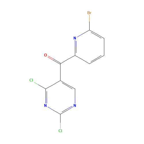 (6-bromopyridin-2-yl)-(2,4-dichloropyrimidin-5-yl)methanone (CAS: 1386399-05-8) - Related Chemical Product