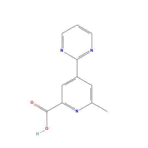 6-methyl-4-pyrimidin-2-ylpyridine-2-carboxylic acid (CAS: 1228431-19-3) - Related Chemical Product