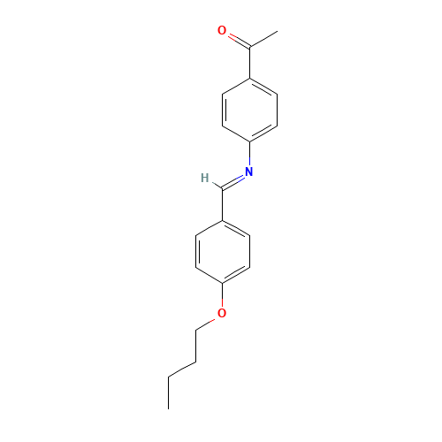 1-[4-[(4-butoxyphenyl)methylideneamino]phenyl]ethanone (CAS: 17224-18-9) - Related Chemical Product