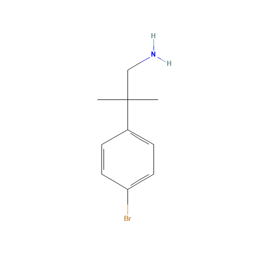 2-(4-bromophenyl)-2-methylpropan-1-amine (CAS: 264602-70-2) - Related Chemical Product