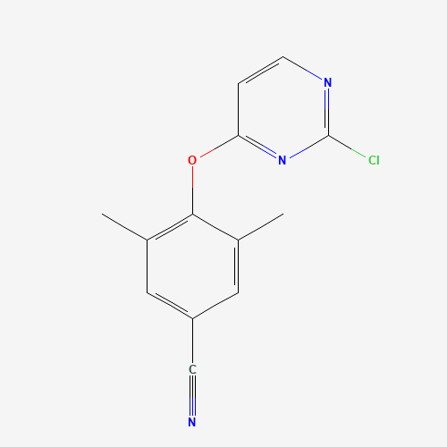4-(2-chloropyrimidin-4-yl)oxy-3,5-dimethylbenzonitrile (CAS: 1033954-42-5) - Related Chemical Product