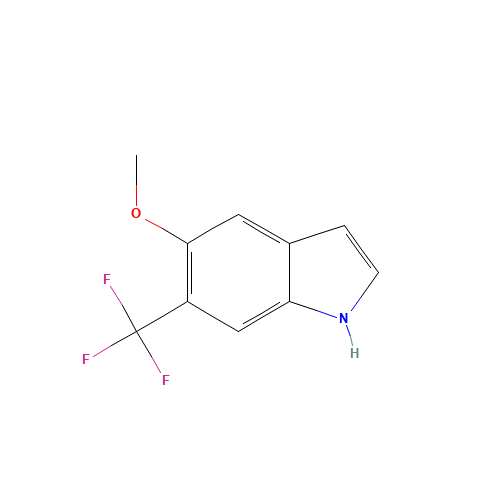 5-methoxy-6-(trifluoromethyl)-1H-indole (CAS: 178896-78-1) - Related Chemical Product