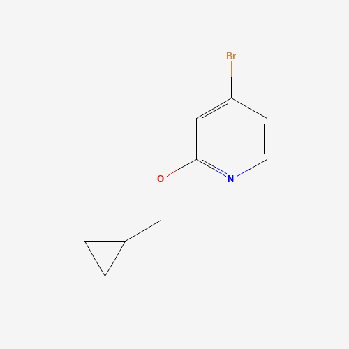 4-bromo-2-(cyclopropylmethoxy)pyridine (CAS: 1610521-10-2) - Related Chemical Product