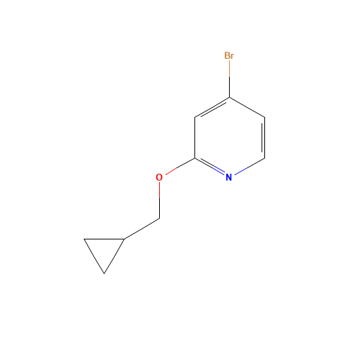 4-bromo-2-(cyclopropylmethoxy)pyridine (CAS: 1610521-10-2) - Related Chemical Product