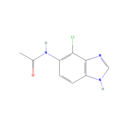 N-(4-chloro-1H-benzimidazol-5-yl)acetamide (CAS: 892150-36-6) - Related Chemical Product