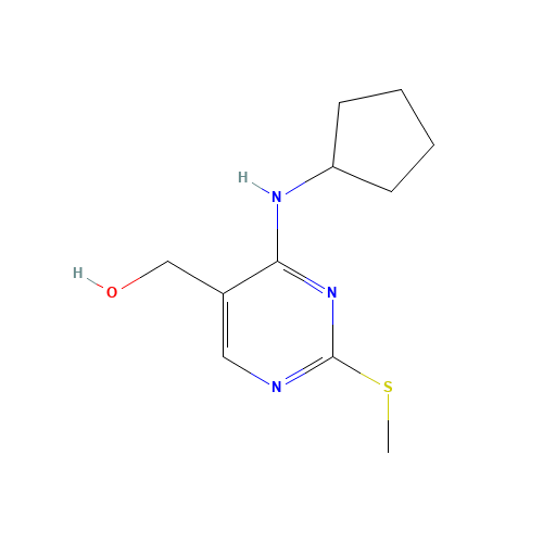 [4-(cyclopentylamino)-2-methylsulfanylpyrimidin-5-yl]methanol (CAS: 211245-63-5) - Related Chemical Product