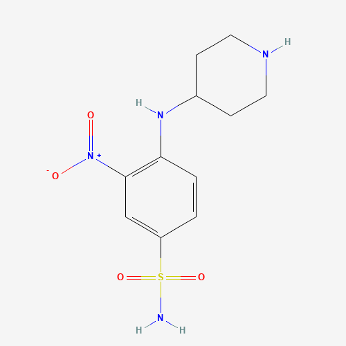 3-nitro-4-(piperidin-4-ylamino)benzenesulfonamide (CAS: 1098350-62-9) - Related Chemical Product