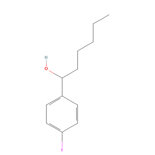 1-(4-iodophenyl)hexan-1-ol (CAS: 1007584-56-6) - Related Chemical Product