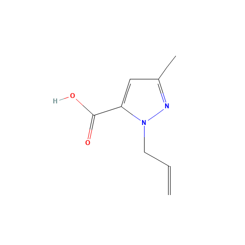 5-methyl-2-prop-2-enylpyrazole-3-carboxylic acid (CAS: 319474-61-8) - Related Chemical Product