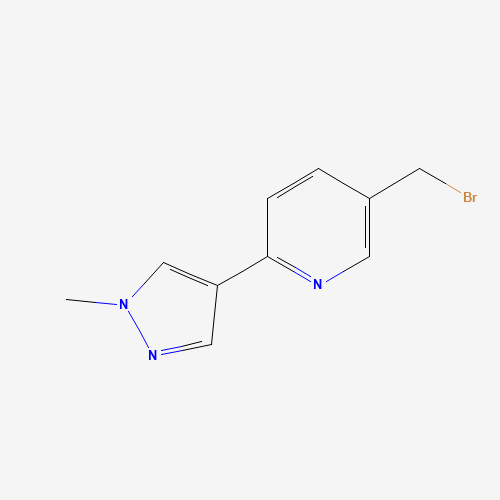 5-(bromomethyl)-2-(1-methylpyrazol-4-yl)pyridine (CAS: 1314141-33-7) - Related Chemical Product