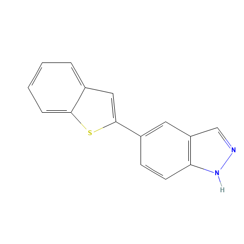 5-(1-benzothiophen-2-yl)-1H-indazole (CAS: 885272-48-0) - Related Chemical Product