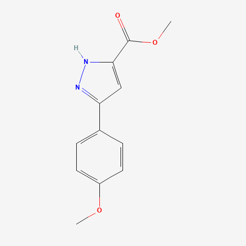 methyl 3-(4-methoxyphenyl)-1H-pyrazole-5-carboxylate (CAS: 192701-83-0) - Related Chemical Product