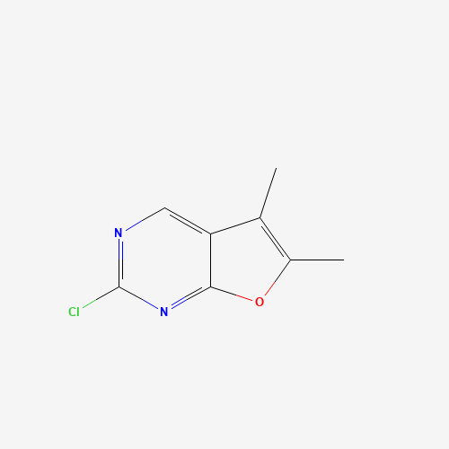 2-chloro-5,6-dimethylfuro[2,3-d]pyrimidine (CAS: 1030377-51-5) - Related Chemical Product