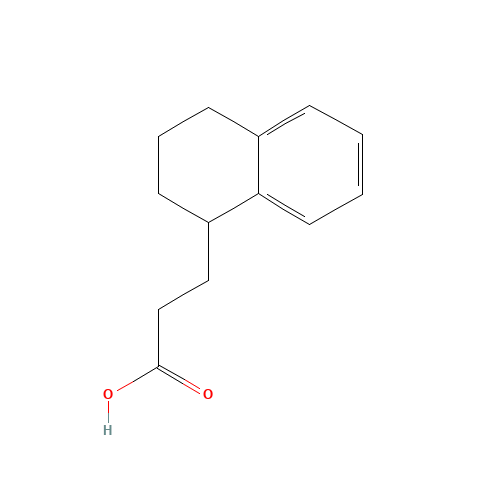 3-(1,2,3,4-tetrahydronaphthalen-1-yl)propanoic acid (CAS: 70067-71-9) - Related Chemical Product