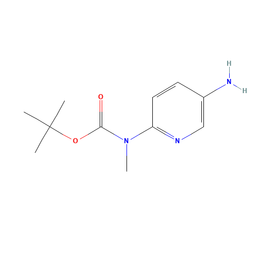 tert-butyl N-(5-aminopyridin-2-yl)-N-methylcarbamate (CAS: 1039055-46-3) - Related Chemical Product