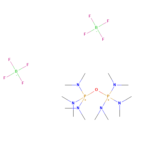 tris(dimethylamino)-[tris(dimethylamino)phosphaniumyloxy]phosphanium;ditetrafluoroborate (CAS: 55881-03-3) - Related Chemical Product