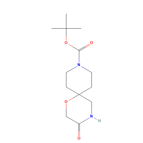 tert-butyl 3-oxo-1-oxa-4,9-diazaspiro[5.5]undecane-9-carboxylate (CAS: 1160247-07-3) - Related Chemical Product