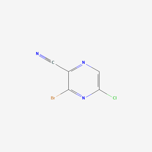 3-bromo-5-chloropyrazine-2-carbonitrile (CAS: 440124-25-4) - Related Chemical Product