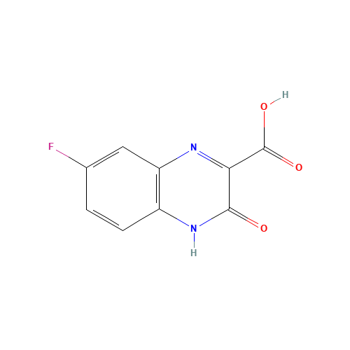 7-fluoro-3-oxo-4H-quinoxaline-2-carboxylic acid (CAS: 885271-79-4) - Related Chemical Product