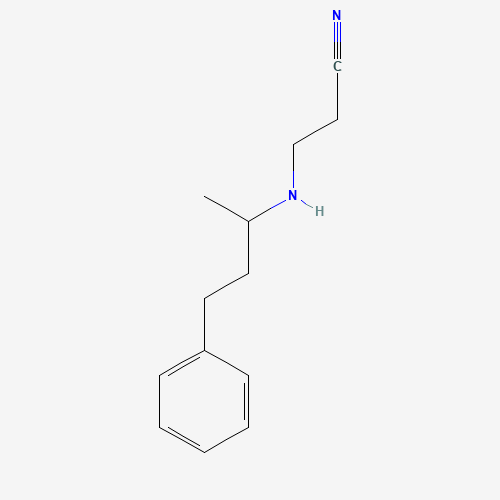 3-(4-phenylbutan-2-ylamino)propanenitrile (CAS: 302785-50-8) - Related Chemical Product
