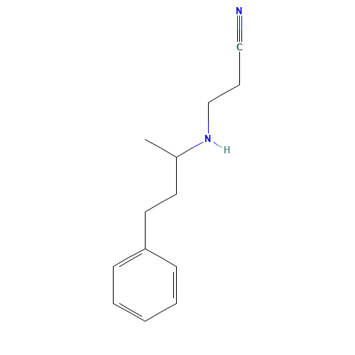 3-(4-phenylbutan-2-ylamino)propanenitrile (CAS: 302785-50-8) - Related Chemical Product