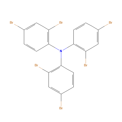 2,4-dibromo-N,N-bis(2,4-dibromophenyl)aniline (CAS: 5489-72-5) - Related Chemical Product