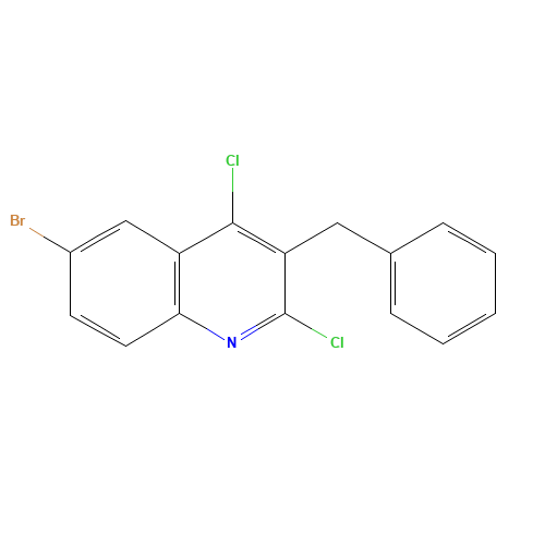 3-benzyl-6-bromo-2,4-dichloroquinoline (CAS: 924633-15-8) - Related Chemical Product