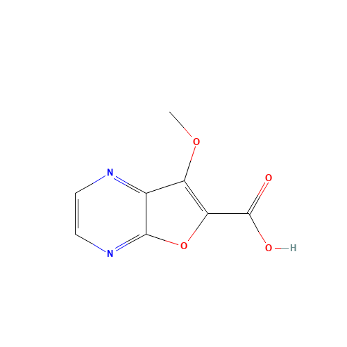 7-methoxyfuro[2,3-b]pyrazine-6-carboxylic acid (CAS: 521948-38-9) - Related Chemical Product