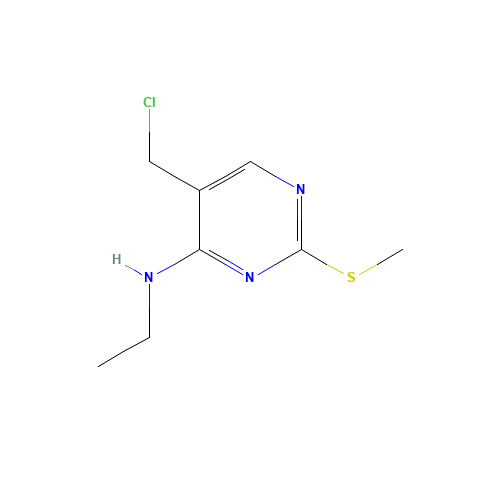 5-(chloromethyl)-N-ethyl-2-methylsulfanylpyrimidin-4-amine (CAS: 1011463-97-0) - Related Chemical Product