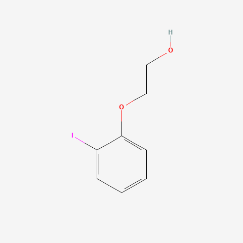 2-(2-iodophenoxy)ethanol (CAS: 67856-39-7) - Chemical Structure and Molecular Formula 