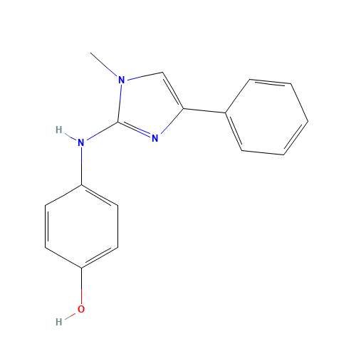 4-[(1-methyl-4-phenylimidazol-2-yl)amino]phenol (CAS: 948562-75-2) - Related Chemical Product
