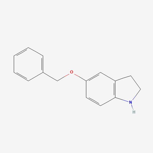 5-phenylmethoxy-2,3-dihydro-1H-indole (CAS: 92818-36-5) - Related Chemical Product